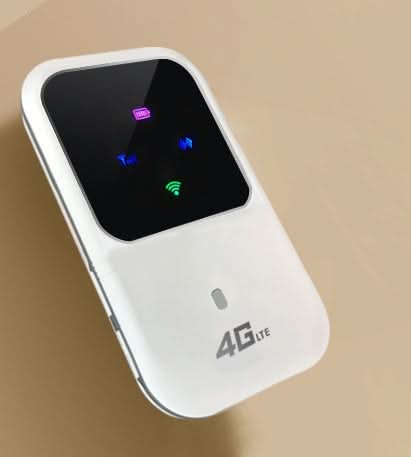 Router WiFi portatile h80 4G/3G, batteria 2400 mAh, condivisione fino a 10 utenti, download 100 Mbps, upload 50 Mbps