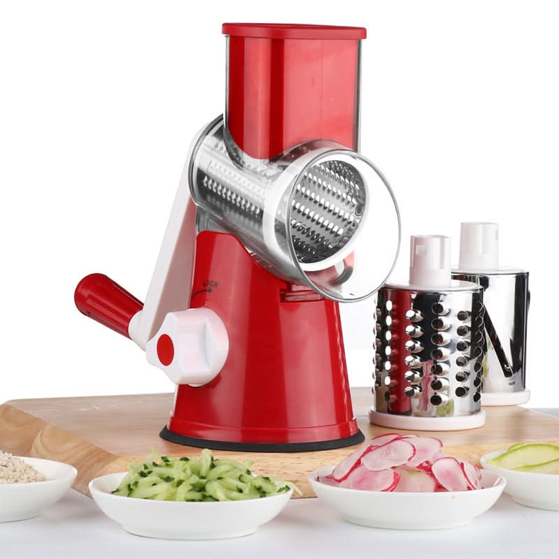 Affettatrice Grattugia Rotante Multifunzione Cucina
