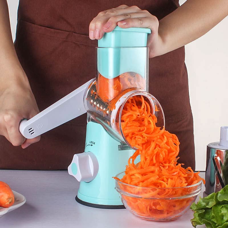 Affettatrice Grattugia Rotante Multifunzione Cucina
