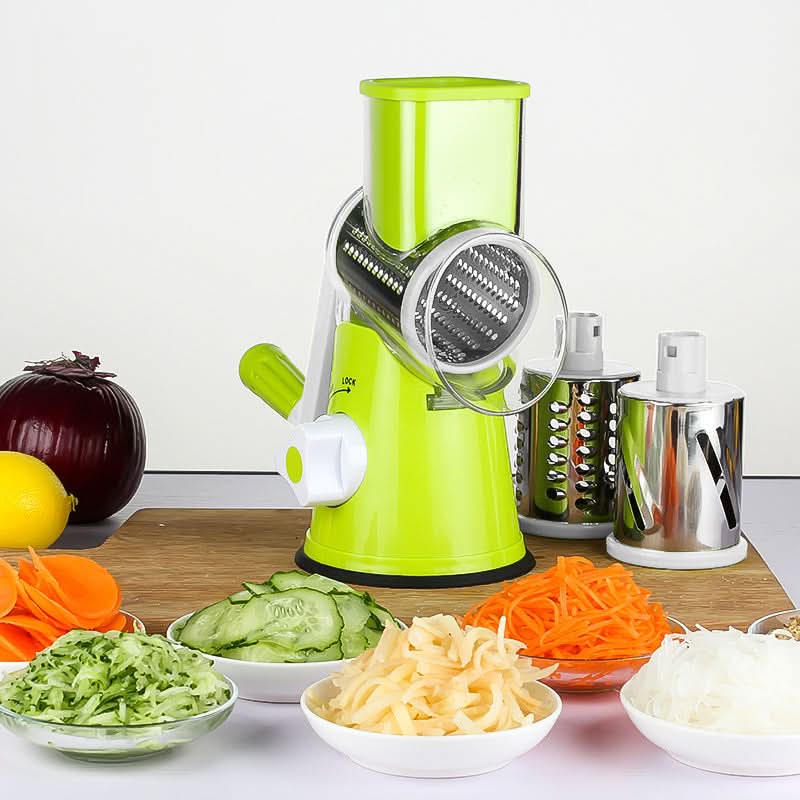 Affettatrice Grattugia Rotante Multifunzione Cucina