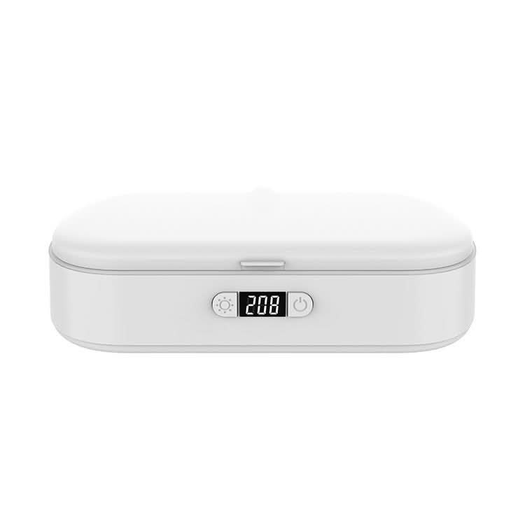Box sterilizzatore wireless multifunzionale per aromaterapia e disinfezione di piccoli oggetti, display digitale