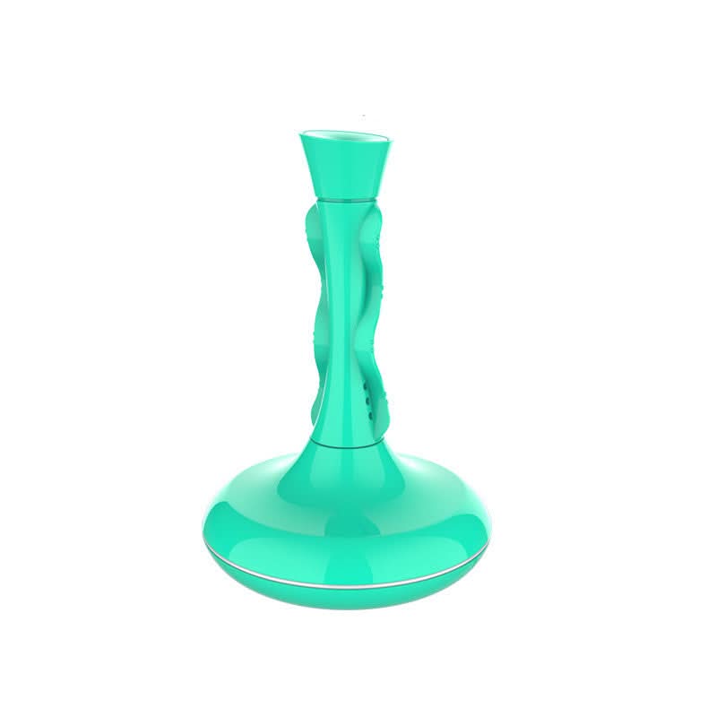 Lavatrice a vortice mini ad alta potenza, colore verde macaron, base rotonda