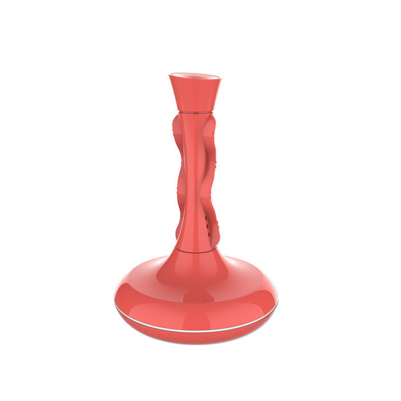 Lavatrice a vortice mini ad alta potenza alimentata USB 5V 26W, 130x130x200mm, rosso, cavo USB e ventosa