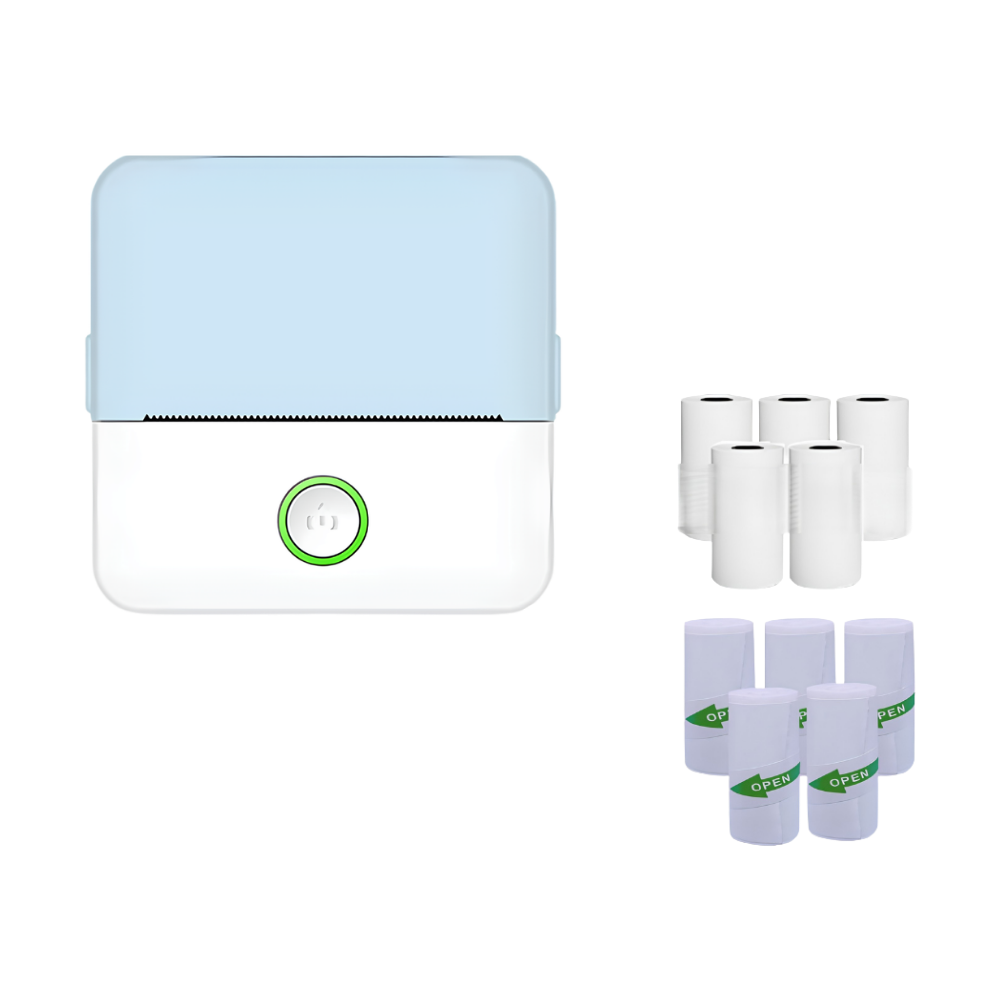 Stampante Termica Portatile Bluetooth Ricaricabile USB
