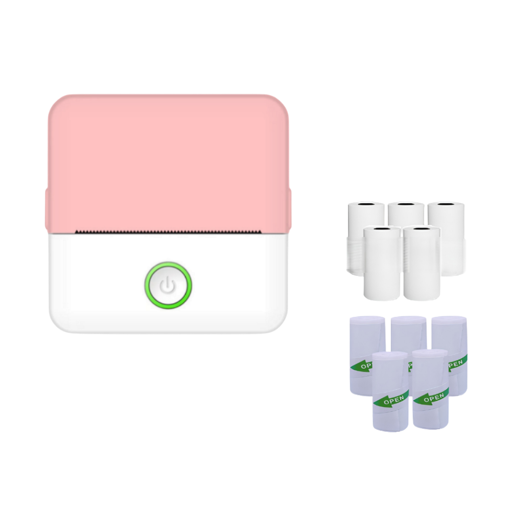 Stampante Termica Portatile Bluetooth Ricaricabile USB