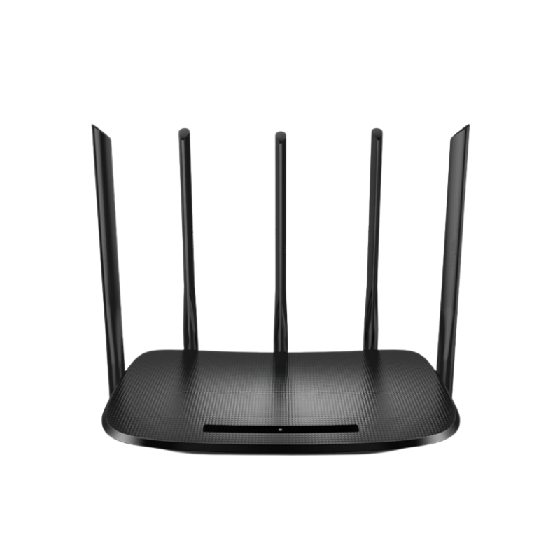 Router wireless dual-band Gigabit 1000Mbps per fibra ottica con VPN, 5 antenne