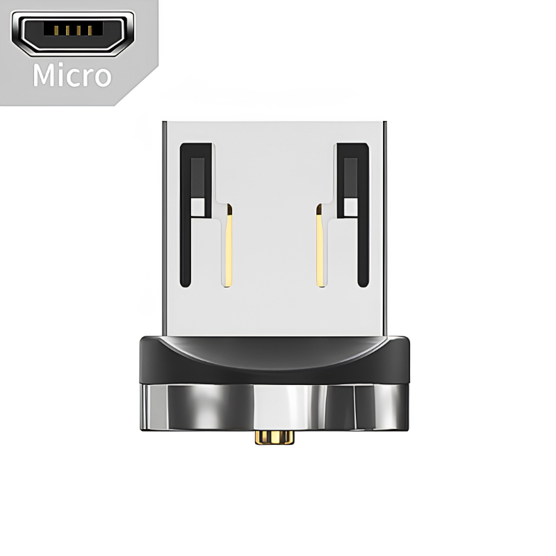 Essager cavo magnetico USB-C ruotabile a 360°, ricarica rapida con docking magnetico