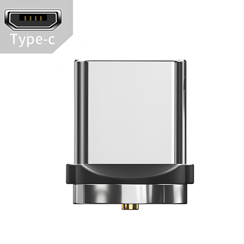 Essager cavo magnetico USB-C ruotabile a 360°, ricarica rapida con docking magnetico