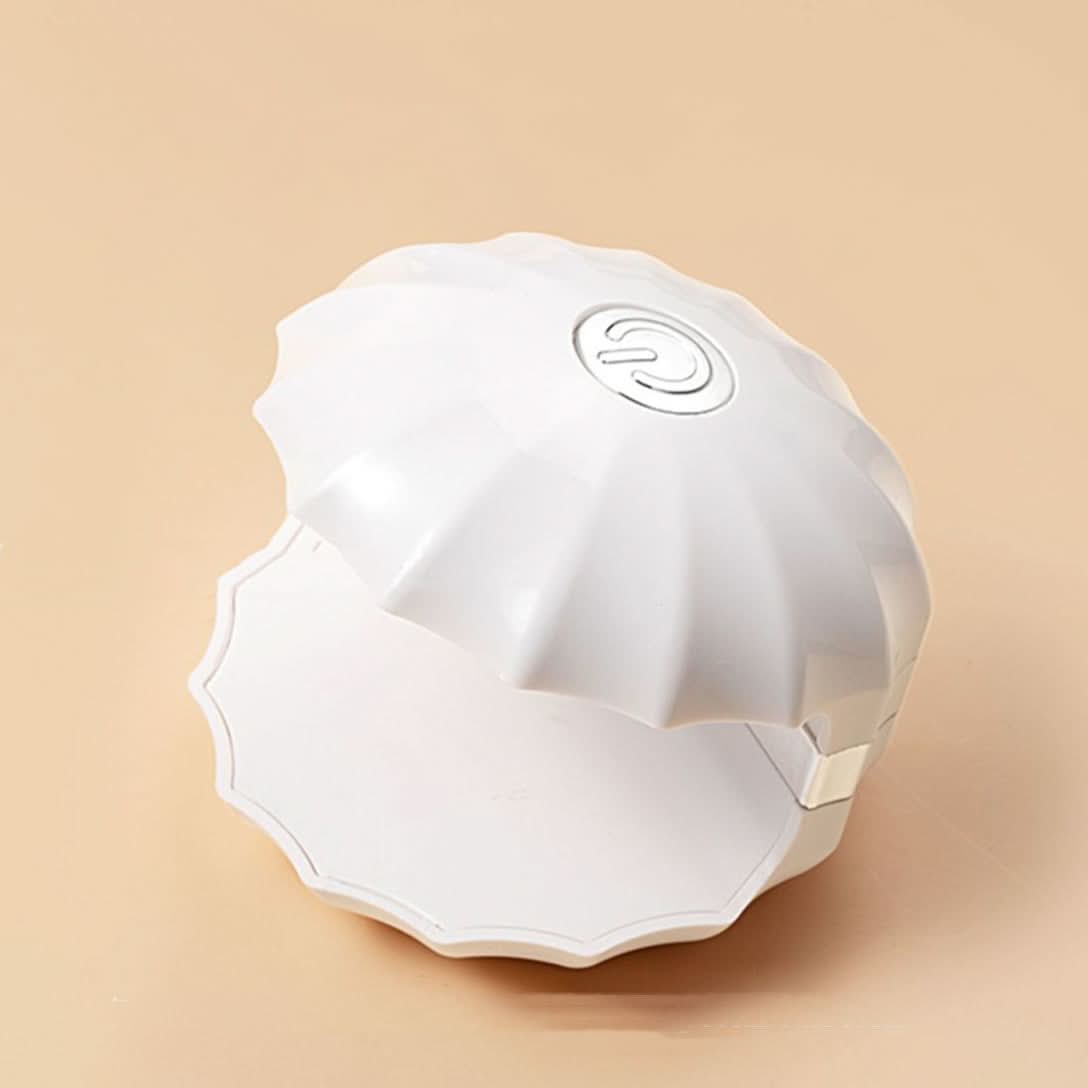 Lampada LED per unghie bianca, asciugatura rapida, 18W, USB, design compatto