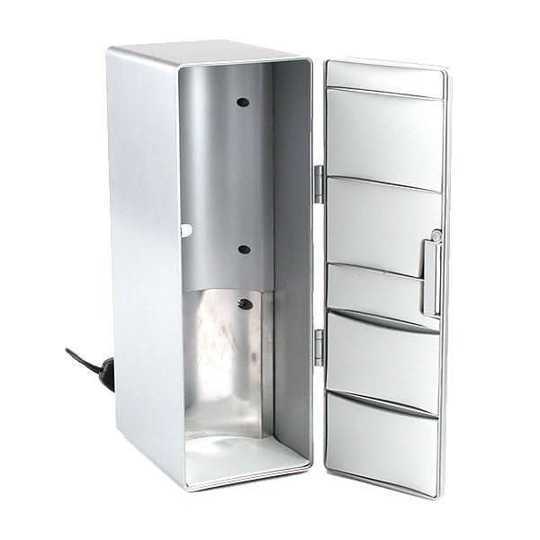 Mini frigo USB dual-use freddo/caldo, alimentato a 5V (10W), per due bevande.