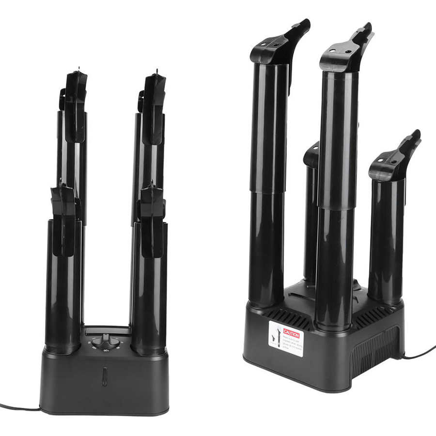 Asciugascarpe domestico a torre, 200W, 60Hz, timer, 45-65°C, peso circa 1,93 kg
