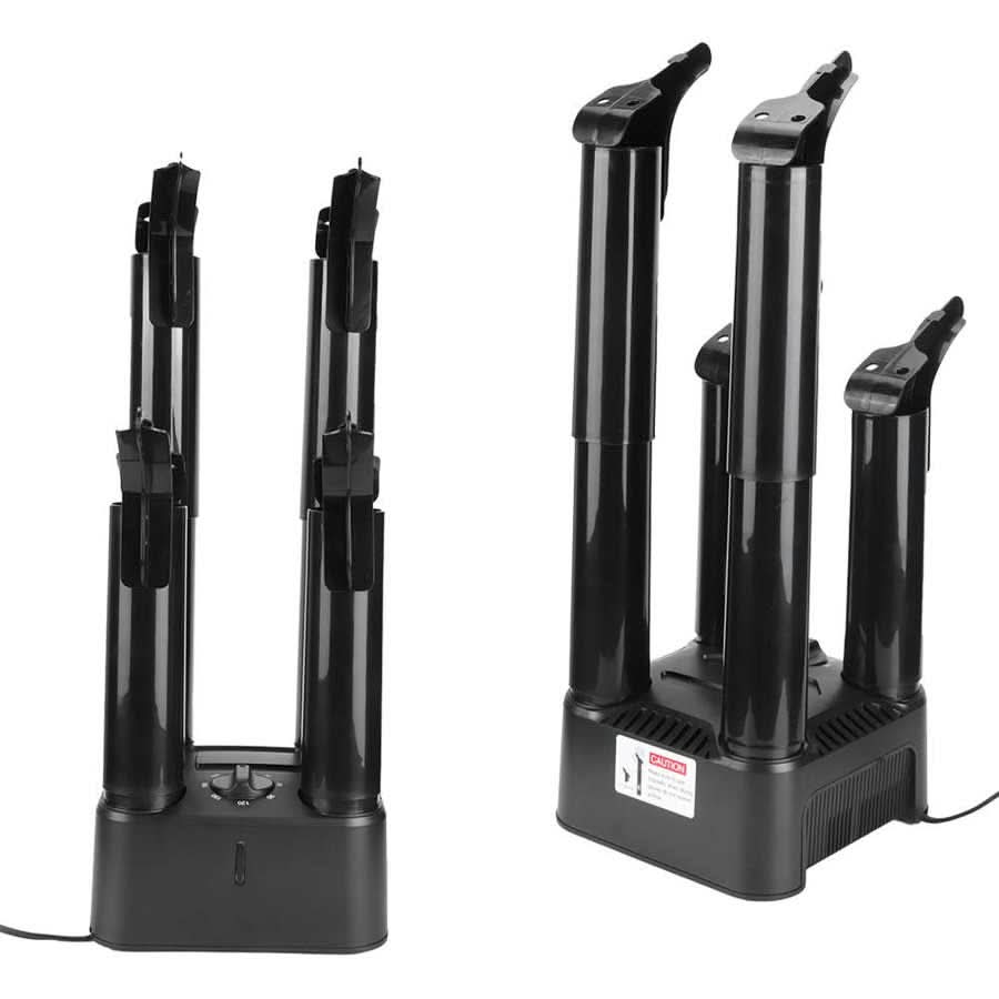 Asciugascarpe domestico a torre, 200W, 60Hz, timer, 45-65°C, peso circa 1,93 kg