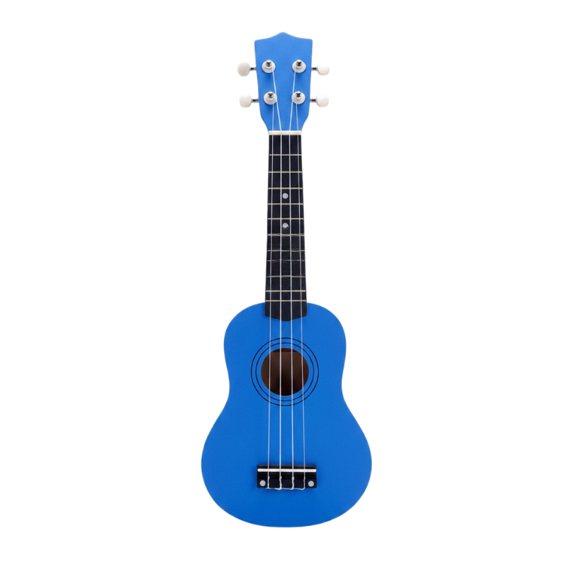 Ukulele per bambini blu, modello 21 pollici, marca Junning, strumento musicale per principianti