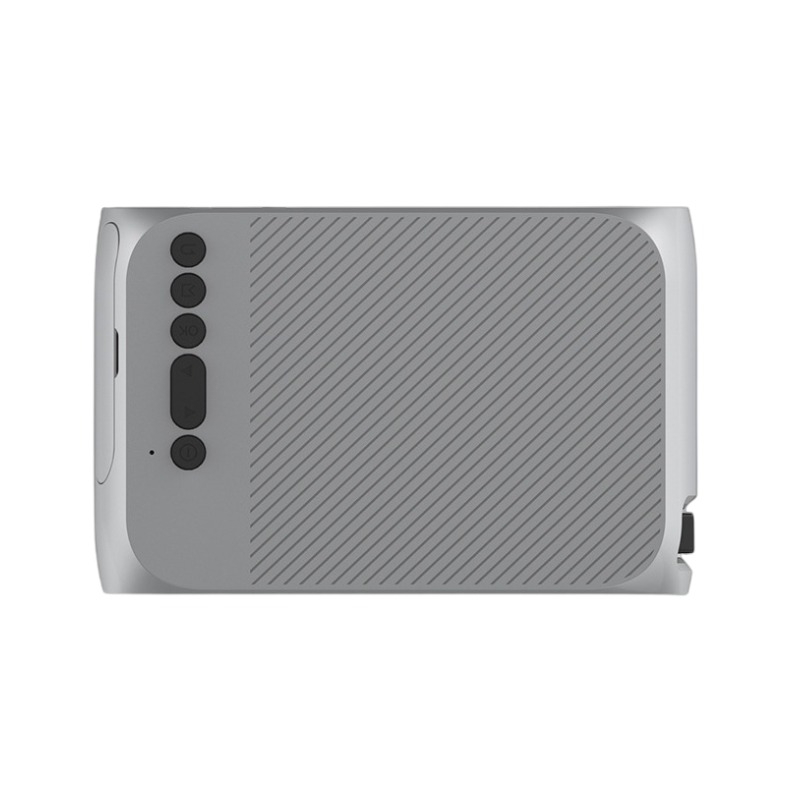 Proiettore portatile Home Mini QVGA LED, proiezione frontale, schermo 20-80 pollici, confezione: 1 proiettore.