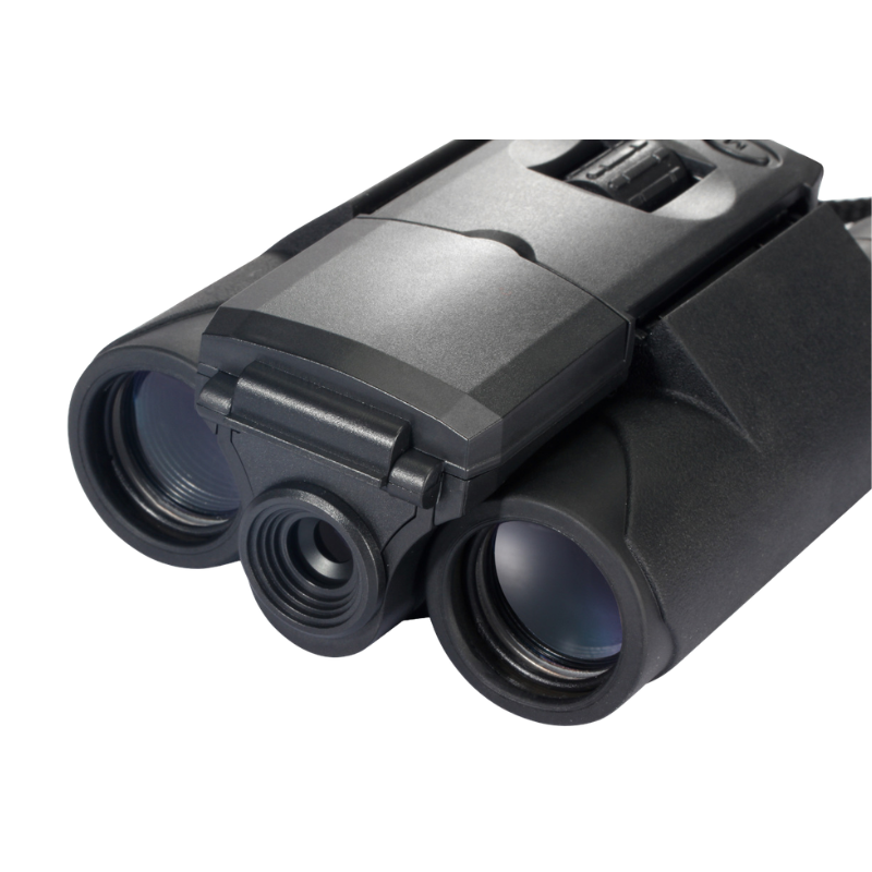 Binocolo digitale con telecamera HD, ingrandimento 10x, obiettivo 25 mm, sensore 300 MP, display 1,5 pollici.