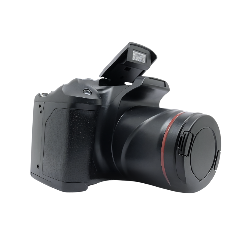 Videocamera digitale all-in-one con zoom ottico 16x, CMOS, 1080p, schermo LCD da 2,4 pollici