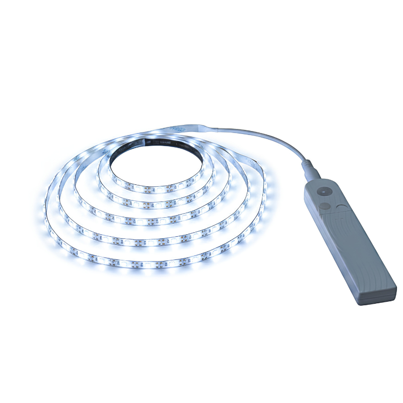 Striscia LED impermeabile da 1 m per cucina con sensore di movimento, illuminazione sotto pensile, 3500K/6500K.