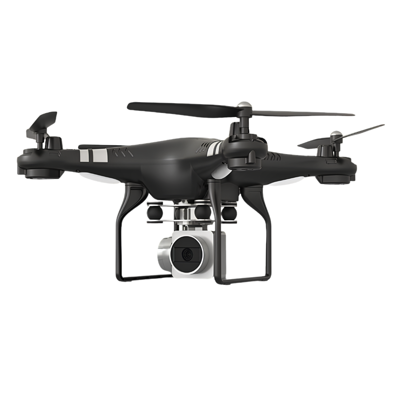 Drone HD per fotografia aerea con fotocamera e gimbal, telaio in lega, quadricottero a quattro eliche.