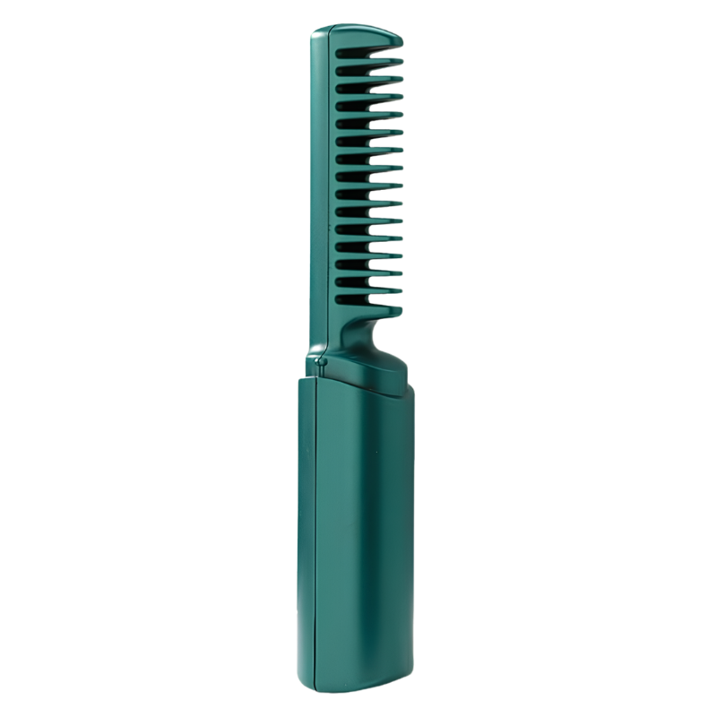 Spazzola Modellante Capelli Lisci Ricci Wireless Ioni Negativi