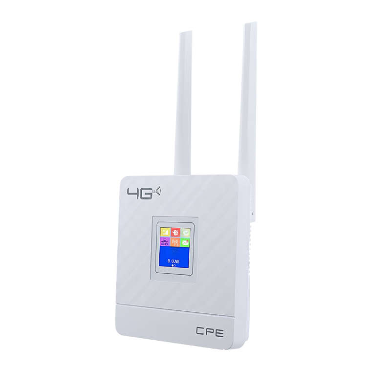 Router wireless 4G con due antenne, firewall integrato, VPN, 150 Mbps, IEEE 802.11b/g/n, per viaggi d'affari.