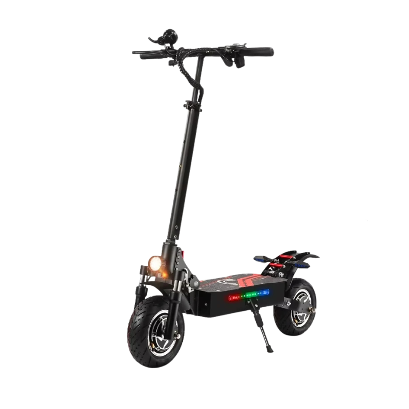 Monopattino pieghevole 3200W, doppio motore, batteria 52V19Ah, ruote 10 pollici adatto adulti.