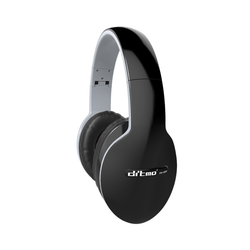 Headset gaming wired con drive da 40mm, cuffie over-ear nere con connessione 3.5mm e cavo da 1.2m per eSports e musica.