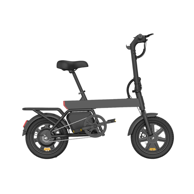 Bici elettrica da città per adulti, 250W, batteria 36V 7,8Ah, ruote da 14 pollici.