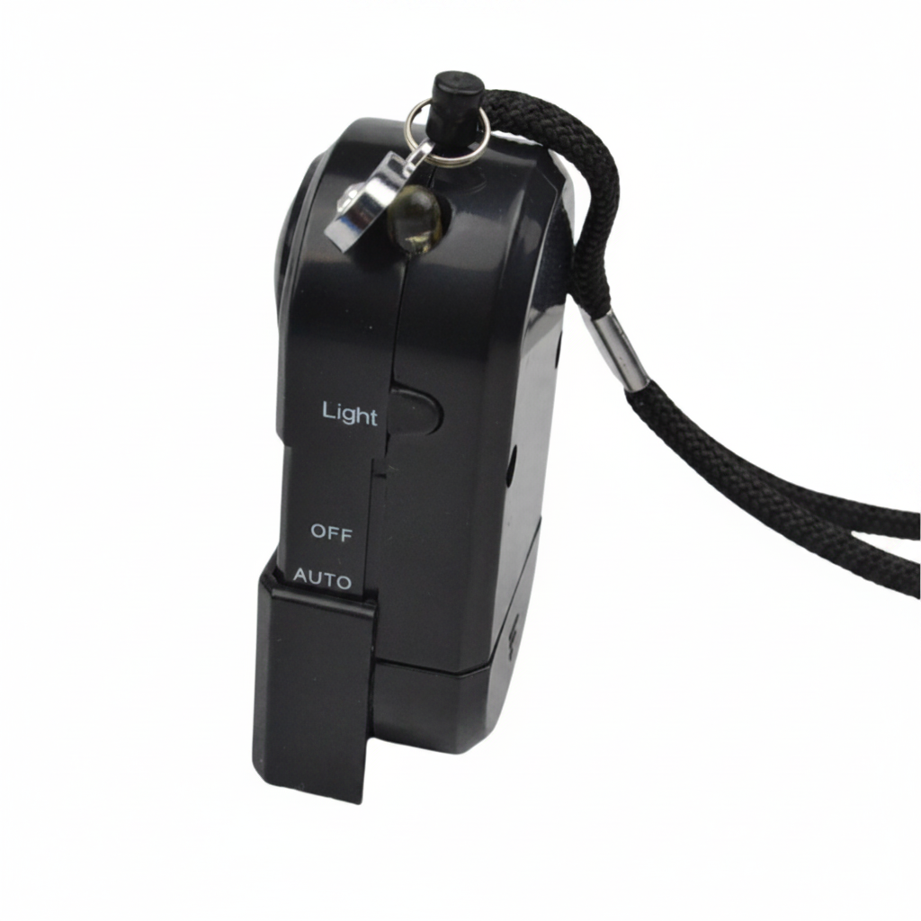 Allarme infrarossi anti-furto portatile, rilevamento 60° fino a 3 m, wireless, per porte e finestre in viaggio o a casa.