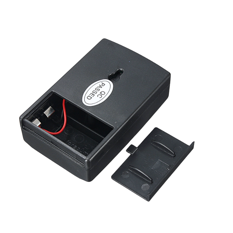 Allarme wireless a vibrazione da 120 dB, controllo remoto, colore nero, uso domestico.