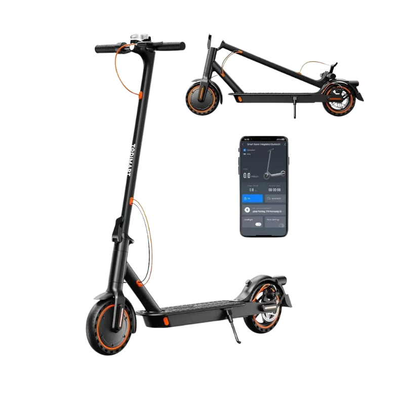 Scooter elettrico per adulti, 350W, 36V 7.8Ah, autonomia 20-35km, 25km/h, app.