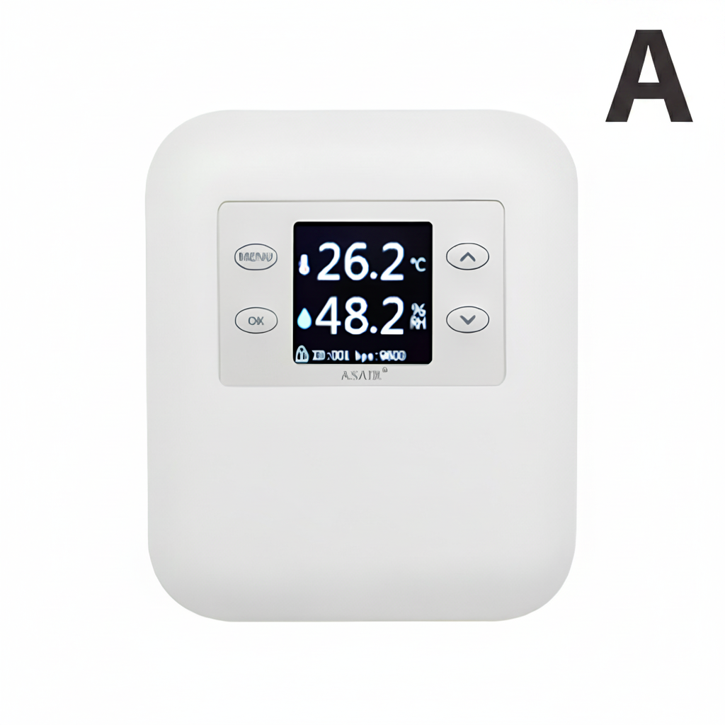 Sensore di temperatura e umidità ad alta precisione AW2485Y Stand-Alone con sonda interna e display