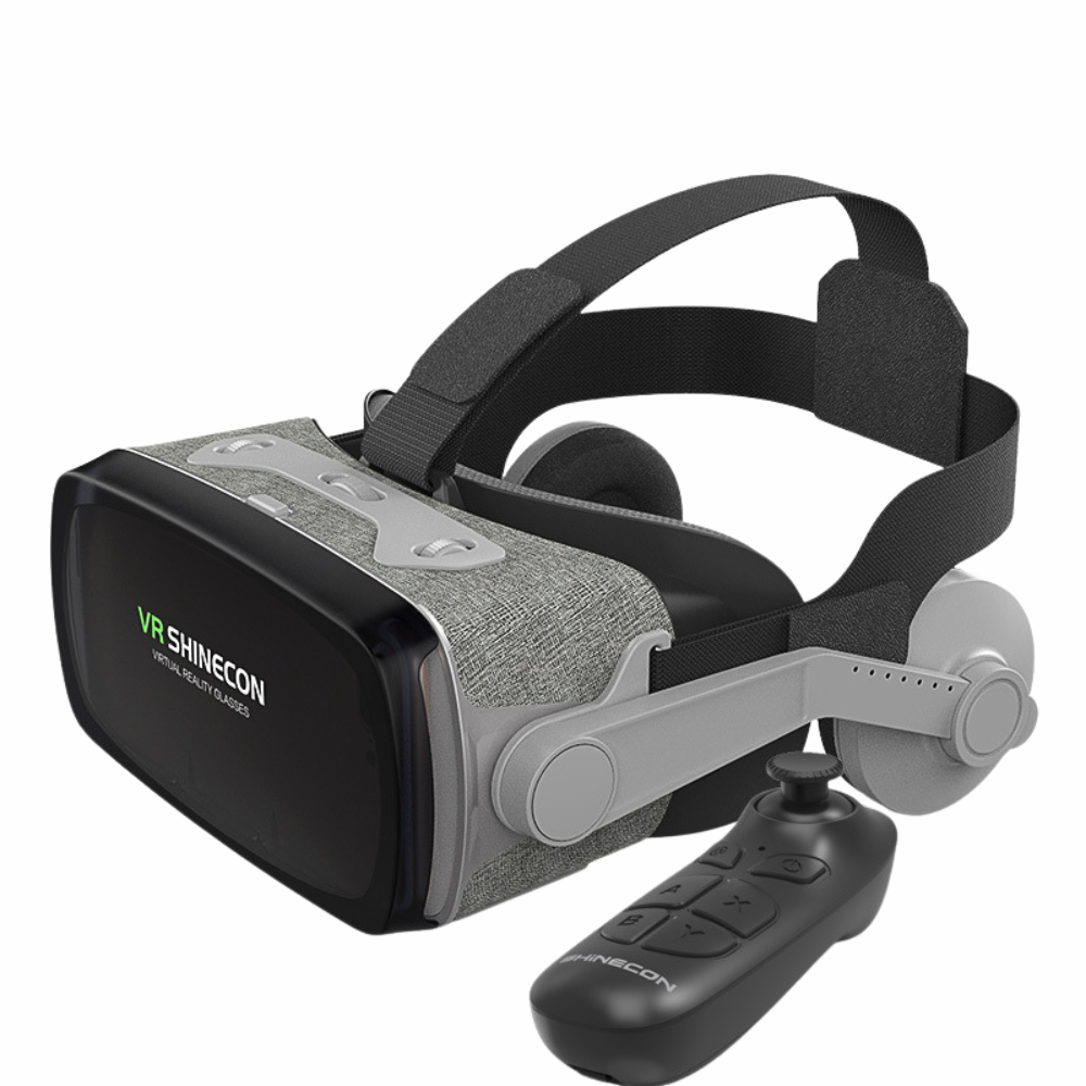 Visore VR Thousand Fantasy 9ª Generazione in resina, cinturino per la testa, controller incluso, senza fotocamera