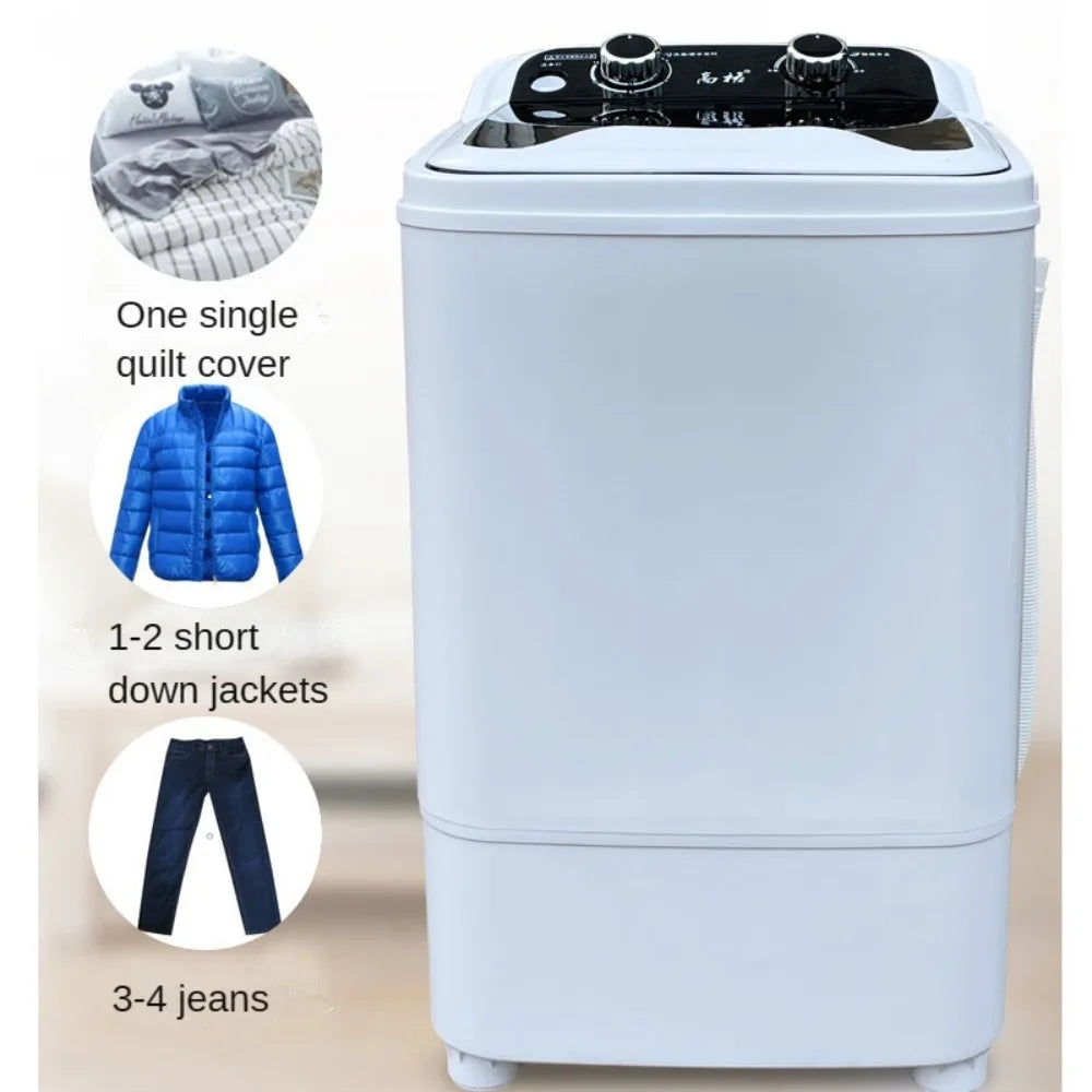 Lavatrice 8kg Acciaio Inossidabile PP Azzurro Compatta Comoda Accessori Casa Elettrodomestici - POWER SMARTECH