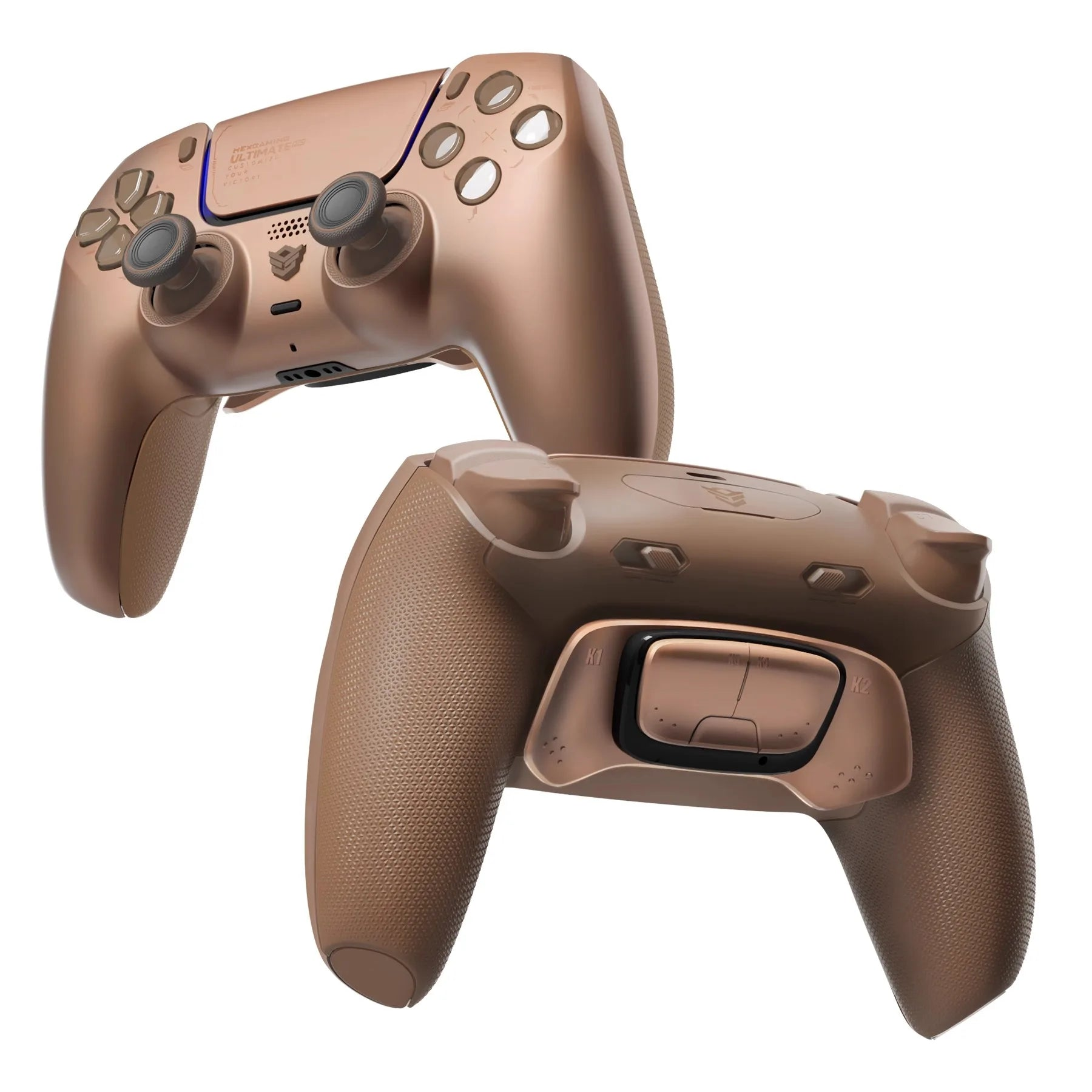 Joystick Set Custodia Accessori Colore Marrone Bronzo Effetto Hall