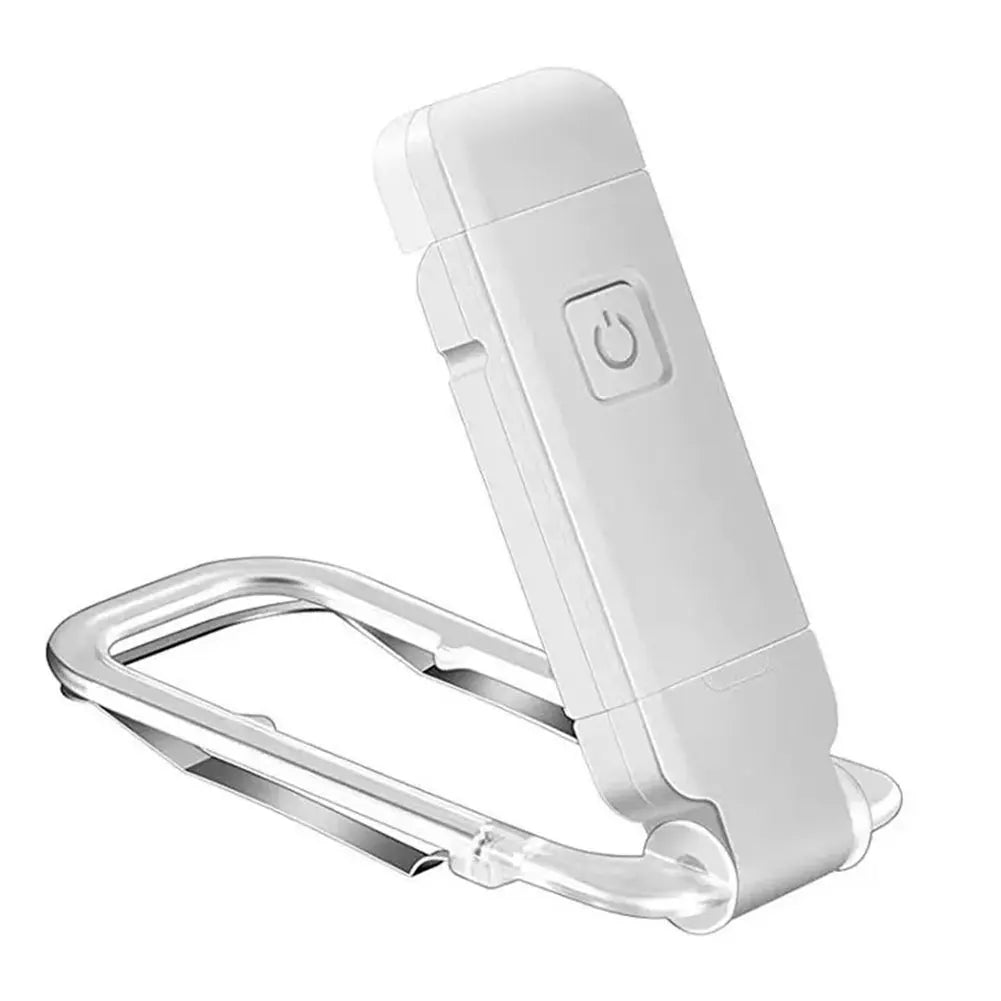 Lampada Lettura LED Ricaricabile USB Lettura Clip Portatile Segnalibro