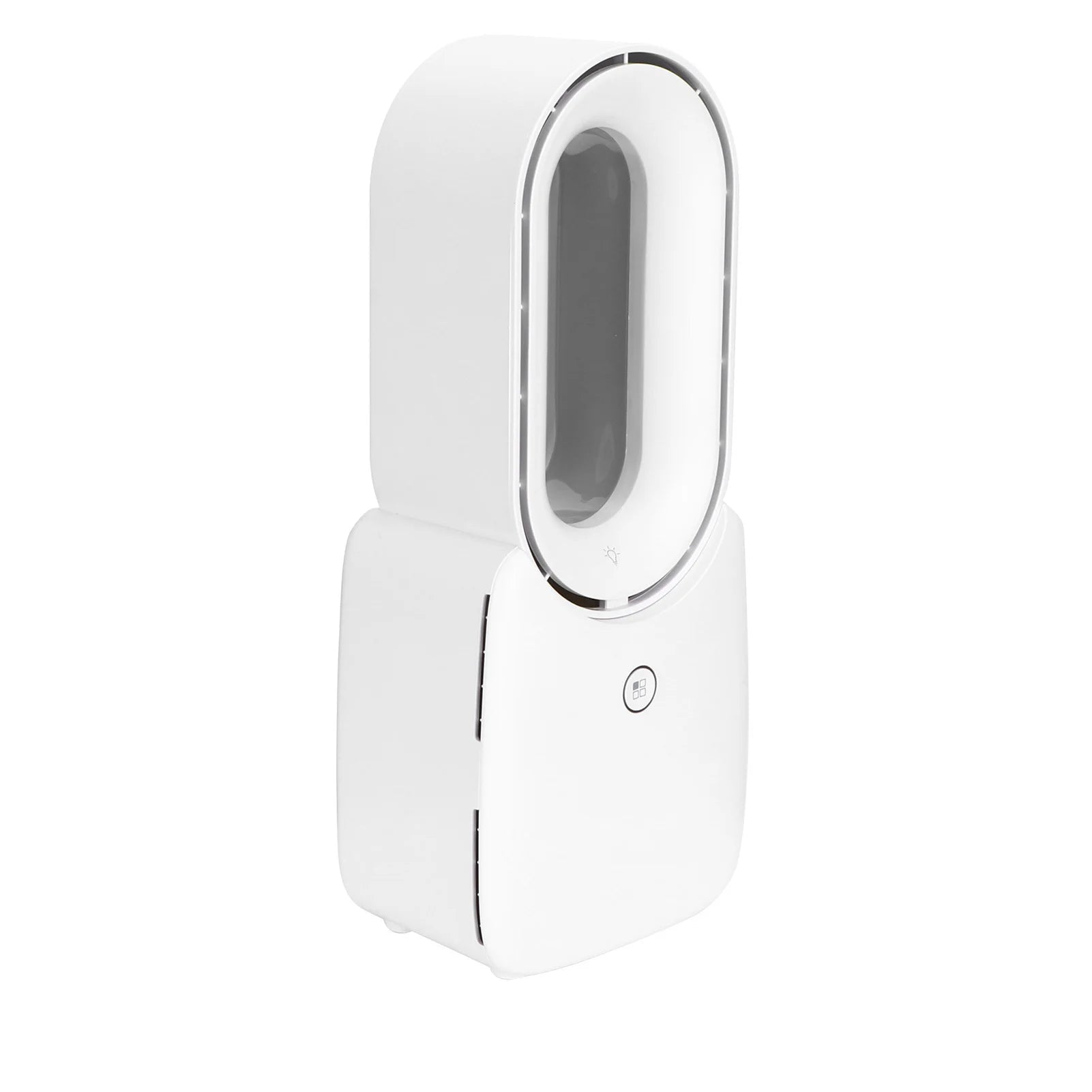 Ventola Elettrica 4 Marce Ventola Senza Lama Luce Mini Ventola Raffreddamento Portatile Ricarica USB