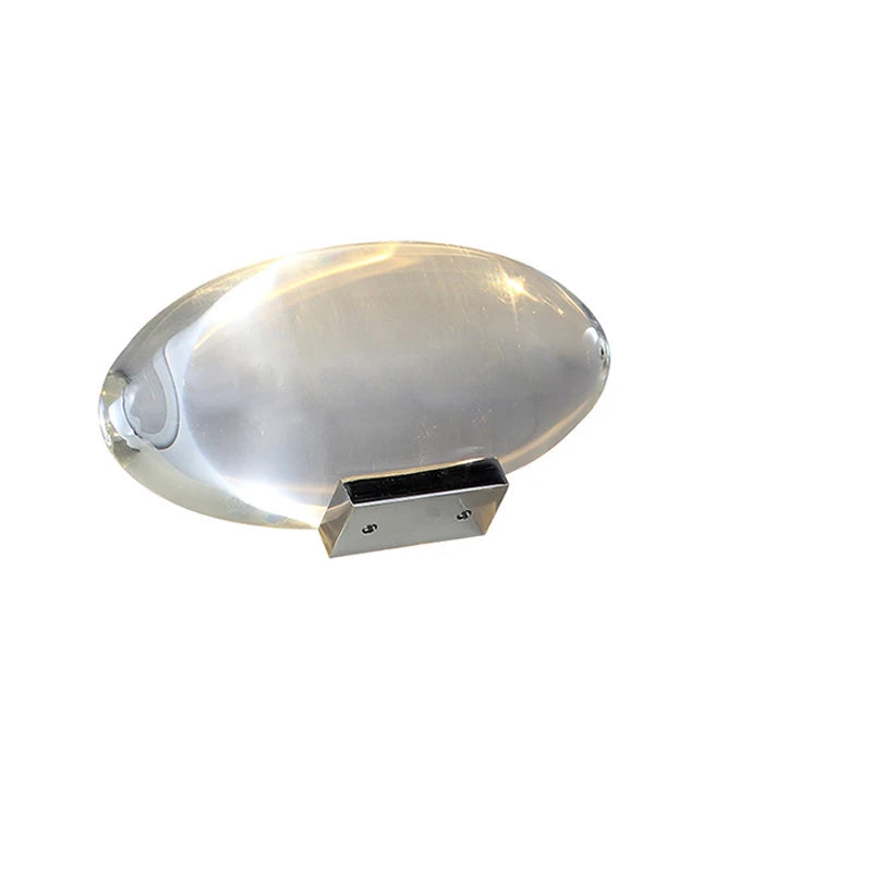 Lampada Comodino Trasparente Vento Cambio Colore Telecomando Remoto Caricamento USB