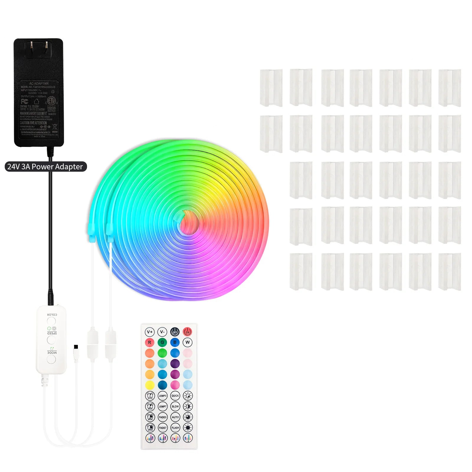 Luci Neon Gaming Accessori Inclusi Controllo Remoto 16 Metri