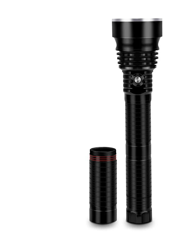 Torcia Diversi Set Kit Batterie Incluse Corda Luminosa Luce Fredda Alluminio