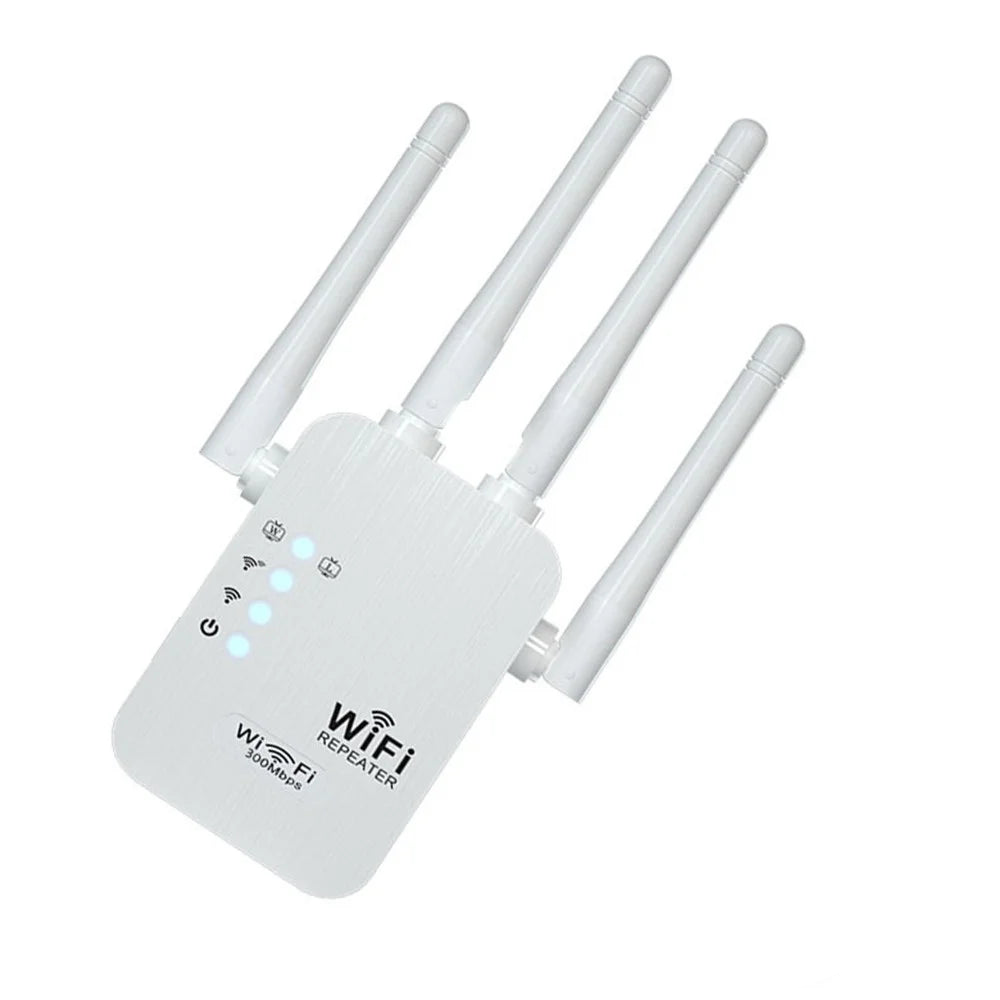 Ripetitore Wifi Amplificatore Segnale Spina EU/USA Velocità Trasmissione 300Mbps Rete Connettività Elettronica - POWER SMARTECH