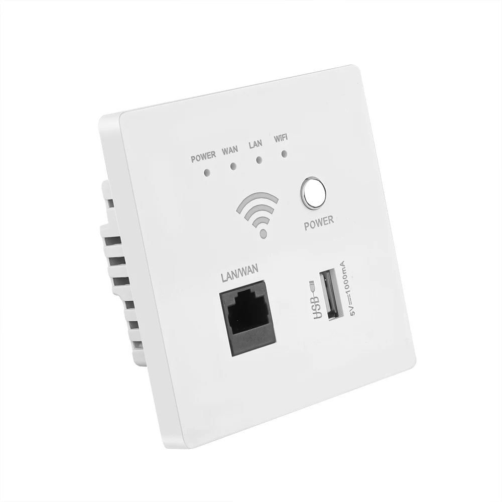 Router Wireless Velocità 300Mbps Tensione Colore Bianco WiFi USB Elettricità Rete Connettività - POWER SMARTECH