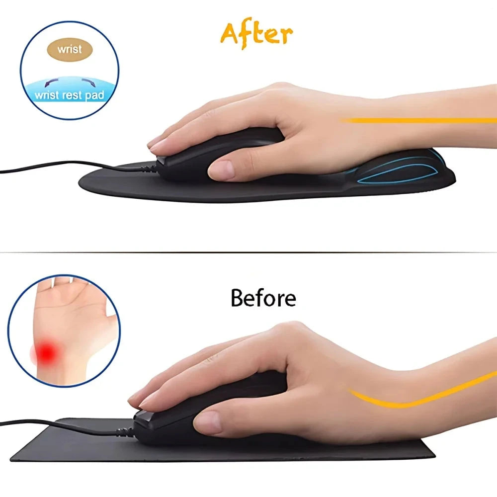 Tappetino Mouse Colorato Supporto Schiuma Imbottitura Neoprene Antiscivolo Comodo Pratico Accessorio Computer - IN POWER SMARTECH