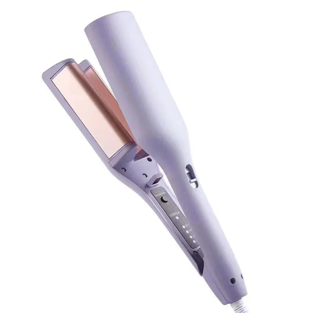 Piastra Arricciacapelli Cura Persona Donna Capelli Lilla Diverse Temperature Massima 220° Anticrespo Ceramica Elettrodomestici - IN POWER SMARTECH