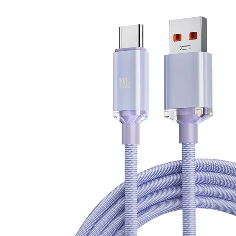 Cavo Ricarica Rapida USB/Tipo-C Diverse Lunghezze Disponibili Dimensioni Colori Rivestito Resistente 480Mbps Cavi Rete Connettività - POWER SMARTECH