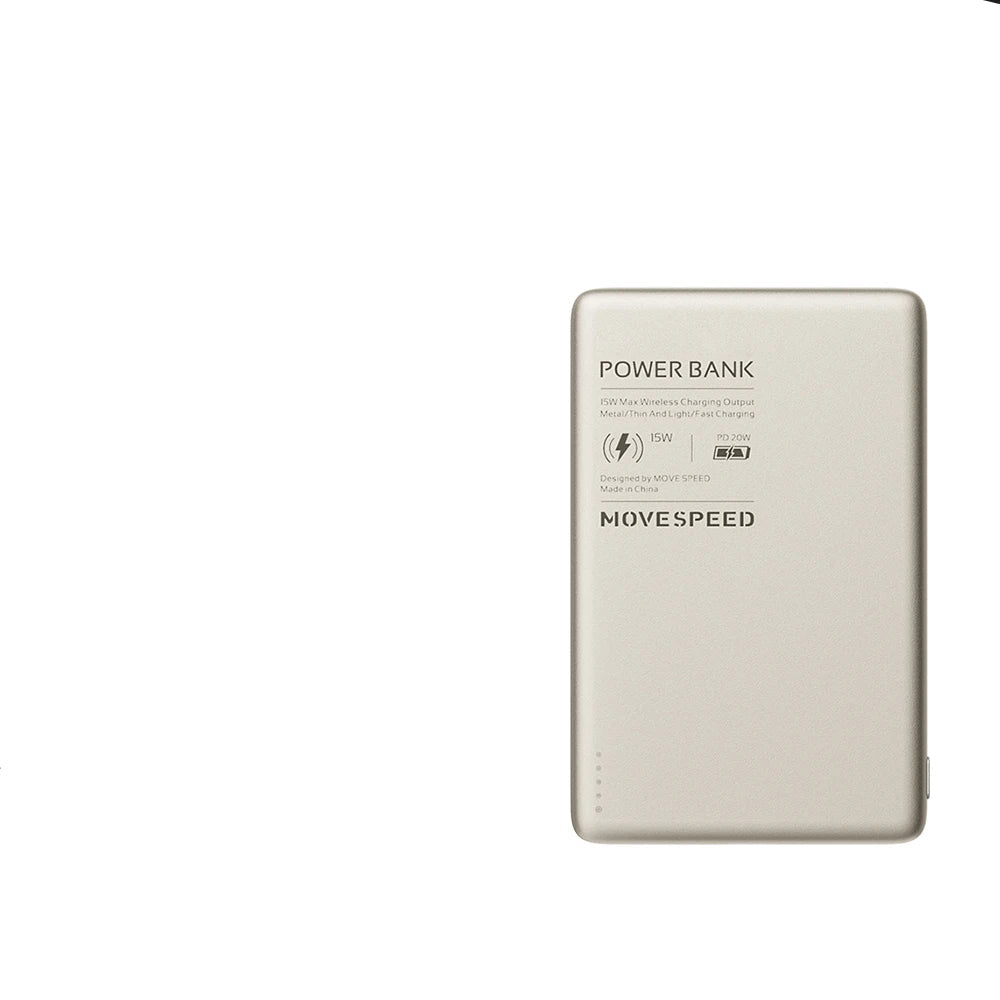 Powerbank Portatile Grigio Utile Comodo Sottile Adiacente Cellulare Elettronica Casa