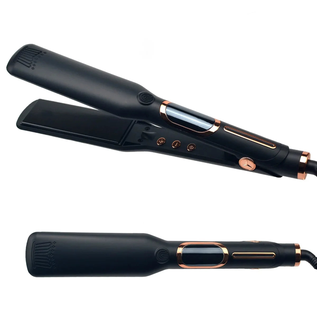 Piastra Capelli Display LED Digitale Ceramica Riscaldamento Istantaneo Ferro Capelli Temperatura Regolabile - IN POWER SMARTECH