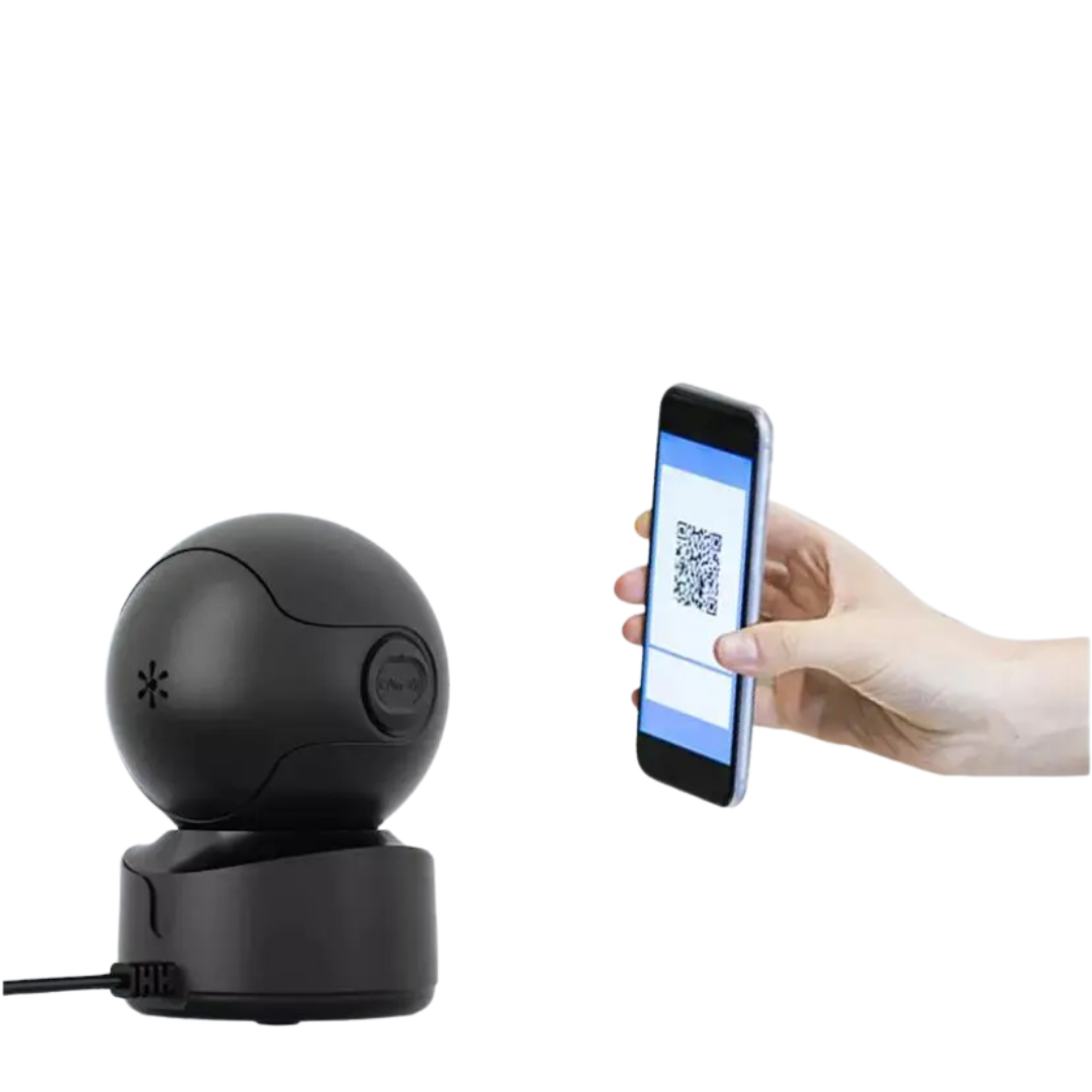 Scanner Codice LED Luci Ovale Piccole Dimensioni Colore Nero