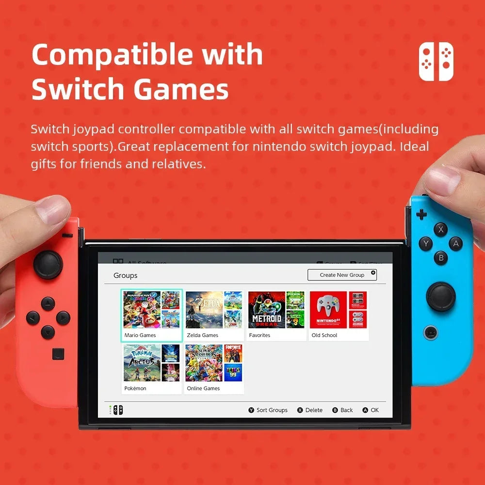 Controller Joystick Compatibile Diversi Colori Fantasie Wireless Bluetooth Joycon Gamepad Accessori Console Videogiochi - POWER SMARTECH