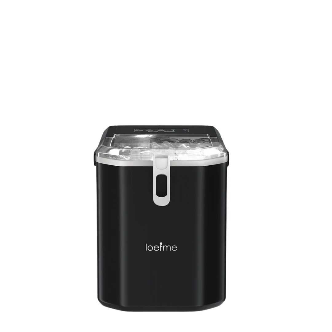 Macchina Ghiaccio 2 Litri Colore Bianco Nero Cubetti Facile Veloce Elettrodomestici Cucina