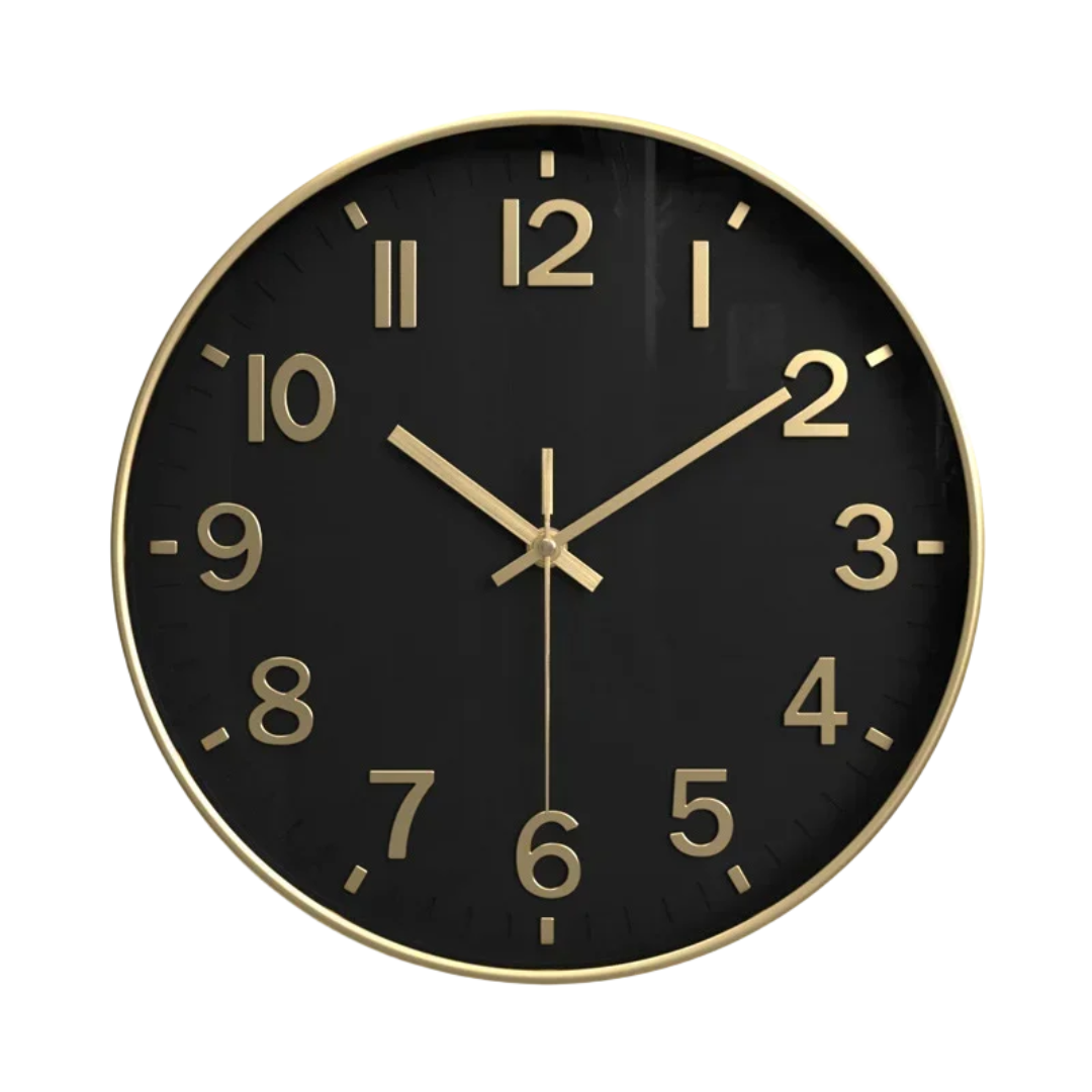 Orologio Silenzioso Tridimensionale Creativo Diverse Colorazioni Design Moderno